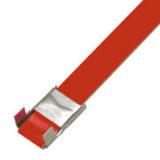 CINTA DE ACERO INOX. ROJA 1/2″