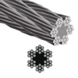 CABLE DE ACERO GALVANIZADO 6×7 + FC 5/32″