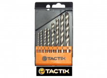 JUEGO DE BROCAS HSS MADERA 3 A 13 MM. TACTIX