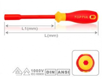 ATORNILLADOR HEXAGONAL AISLADO 12 MM