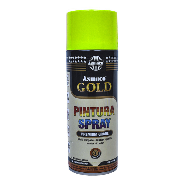 ASMACO-pintura-spray-verde-fluorescente-gold-AS31700F11 ASMACO pintura spray verde fluorescente gold AS31700F11