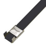 CINTA DE ACERO INOX. NEGRA 1/2" 1 CINTA DE ACERO INOX. NEGRA 1/2" - Imagen 1