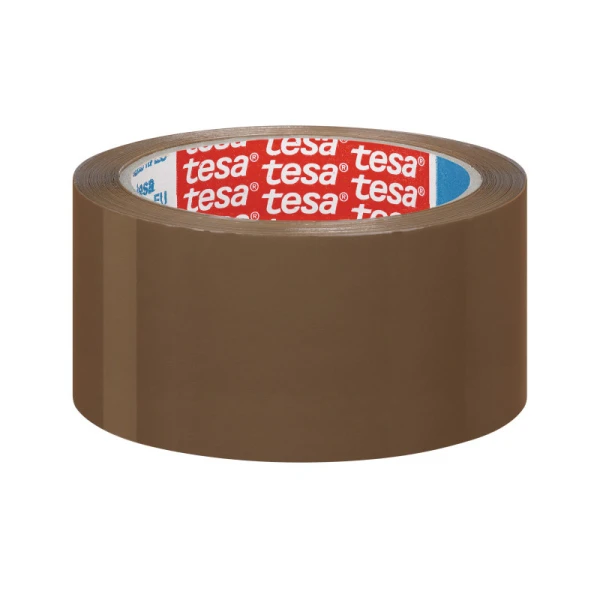 Cinta de embalaje café tesa