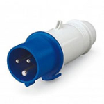 ENCHUFE MACHO VOLANTE INDUSTRIAL 2P+T 16 AMP 1 ENCHUFE MACHO VOLANTE INDUSTRIAL 2P+T 16 AMP - Imagen 1