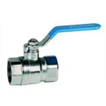 VÁLVULA BOLA LATÓN CROMADO 3/8" - Imagen 1