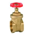 VÁLVULA DE COMPUERTA LATÓN 1.1/2" 1 VÁLVULA DE COMPUERTA LATÓN 1.1/2" - Imagen 1