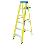 ESCALERA TIJERA FIBRA DE VIDRIO 6' INDUSTRIAL 1 ESCALERA TIJERA FIBRA DE VIDRIO 6' INDUSTRIAL - Imagen 1