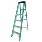 ESCALERA TIJERA FIBRA DE VIDRIO 8' COMERCIAL 1 ESCALERA TIJERA FIBRA DE VIDRIO 8' COMERCIAL - Imagen 1