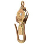 ROLDANA DOBLE GANCHO LARGO 1 ROLDANA DOBLE GANCHO LARGO - Imagen 1