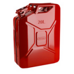 BIDÓN METÁLICO 20LTS. ROJO 1 BIDÓN METÁLICO 20LTS. ROJO - Imagen 1