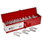 JUEGO LAINAS TROQUELADAS INOX 3" 1 JUEGO LAINAS TROQUELADAS INOX 3" - Imagen 1