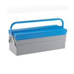 CAJA PORTAHERRAMIENTAS METÁLICA ARTICULADA 55 CM. 1 CAJA PORTAHERRAMIENTAS METÁLICA ARTICULADA 55 CM. - Imagen 1