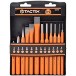 JUEGO DE BOTADORES Y CINCELES 12 PZAS. TACTIX 1 JUEGO DE BOTADORES Y CINCELES 12 PZAS. TACTIX - Imagen 1