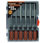 JUEGO LIMAS MATRICERAS CON MANGO 6 PZAS. TACTIX 1 JUEGO LIMAS MATRICERAS CON MANGO 6 PZAS. TACTIX - Imagen 1