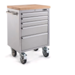 CARRO PORTAHERRAMIENTAS DE ACERO INOXIDABLE 5 CAJONES - Imagen 1