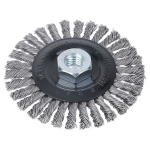 GRATA RECTA TRENZADA 4" x M14. TACTIX 1 GRATA RECTA TRENZADA 4" x M14. TACTIX - Imagen 1