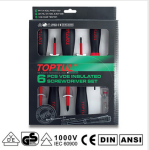 JUEGO DE ATORNILLADORES AISLADOS 6 PZAS - Imagen 1