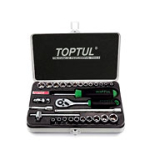 JUEGO DADOS COMBINADO 1/4" 29 PZAS. 1 JUEGO DADOS COMBINADO 1/4" 29 PZAS. - Imagen 1