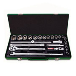 JUEGO DADOS 1/2" DE 5/16" A 1.1/4". 25 PIEZAS 1 JUEGO DADOS 1/2" DE 5/16" A 1.1/4". 25 PIEZAS - Imagen 1