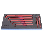 JUEGO LLAVES ALLEN AISLADAS DE 3 A 12 MM 1 JUEGO LLAVES ALLEN AISLADAS DE 3 A 12 MM - Imagen 1