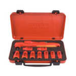 JUEGO DADOS AISLADOS 1/2" DE 10 A 24 MM. 1 JUEGO DADOS AISLADOS 1/2" DE 10 A 24 MM. - Imagen 1