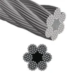 CABLE DE ACERO GALVANIZADO 6x19 + FC 3/4" 1 CABLE DE ACERO GALVANIZADO 6x19 + FC 3/4" - Imagen 1
