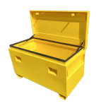 BAUL METÁLICO AMARILLO PARA FAENAS - Imagen 1