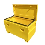 BAUL METÁLICO AMARILLO PARA FAENAS - Imagen 1