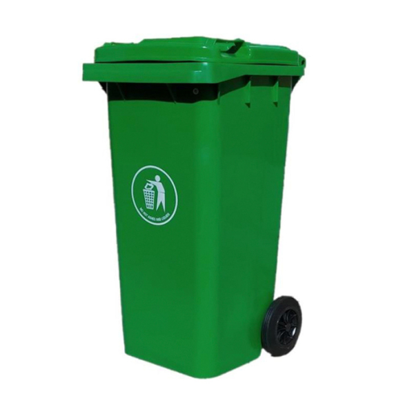 Basurero120lts verde