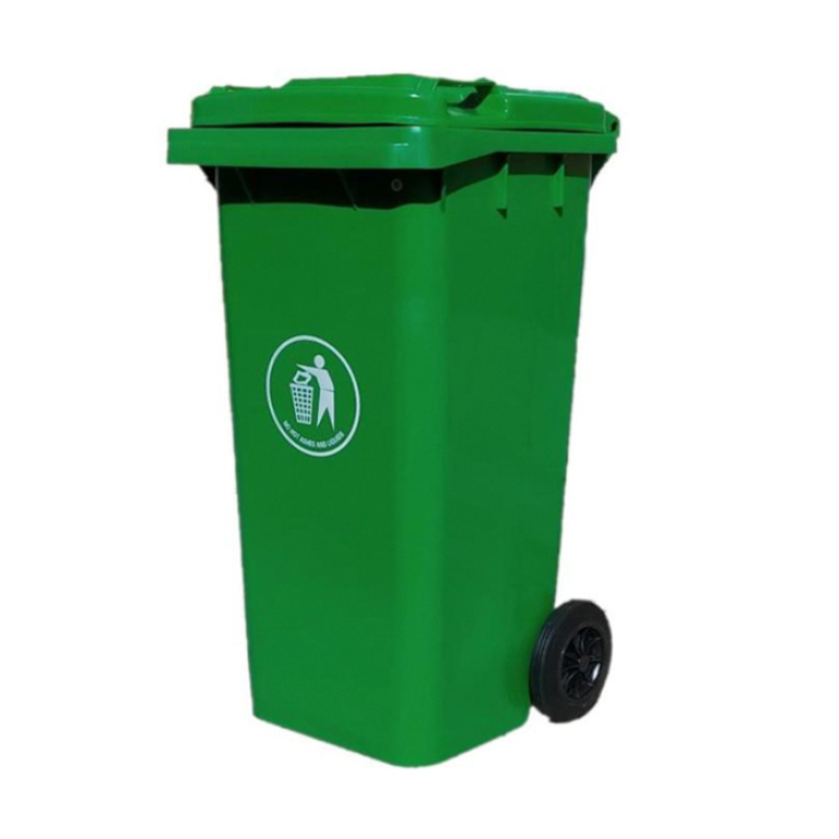 Basurero120lts verde