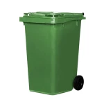 BASURERO PLÁSTICO CON RUEDAS 240 LTS - Imagen 1